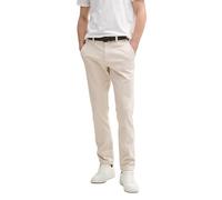 TOM TAILOR Slim Fit Stretch Chino Hose Mit Gürtel - Pantalon Chino Travis Slim - Moderne - Homme