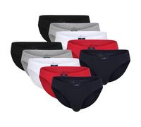 TOM TAILOR Slip Pour Hommes, Pack De 10 - Mini Slip, Basique, Uni