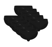 TOM TAILOR Slip Pour Hommes, Pack De 10 - Mini Slip, Basique, Uni