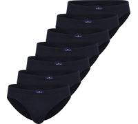 TOM TAILOR Slips, 7er Pack - Mini-Slip, Slip, Pure Coton, Jersey, uni Blau L