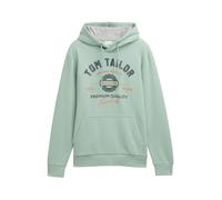 TOM TAILOR Sweat-shirt marine / menthe / orange foncé, Taille L