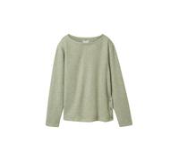 TOM TAILOR Sweat-shirt vert chiné, Taille XS