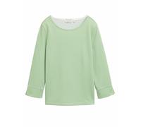 TOM TAILOR 1045521 Maillot de survêtement, 37441-green Structure, L Femme