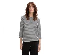 Tom Tailor T-shirt à Manches 3/4 Structured