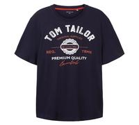 Tom Tailor T-shirt à Manches Courtes 1039944 Plus Logo