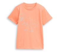 TOM TAILOR T-Shirt jaune fluo / corail, Taille 116-122