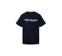 TOM TAILOR T-Shirt bleu clair / bleu foncé / rose clair, Taille XL