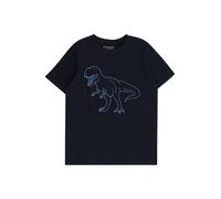 TOM TAILOR T-Shirt bleu clair / bleu foncé, Taille 128-134