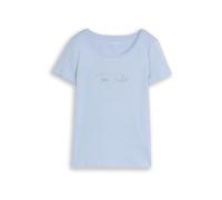 TOM TAILOR T-shirt bleu clair, Taille XS