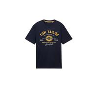 TOM TAILOR T-Shirt bleu foncé, Taille M