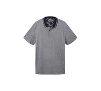 TOM TAILOR T-Shirt bleu marine / blanc, Taille L