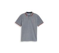 TOM TAILOR T-Shirt bleu marine / homard, Taille L
