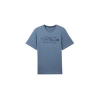TOM TAILOR T-Shirt bleu marine / saphir, Taille L