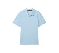 TOM TAILOR T-Shirt bleu pastel / blanc, Taille L