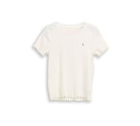 TOM TAILOR T-Shirt crème / rouge clair / noir, Taille 128-134