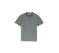 Tom Tailor 1050778 Short Sleeve Polo Gris S Homme