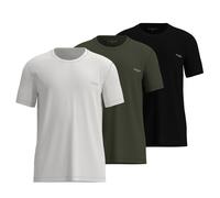 Tom Tailor T-Shirt Homme, Pack De 3, Col Rond, Manches Courtes, Jersey Coton