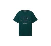 TOM TAILOR T-Shirt pour Homme, 10834 - Deep Green Lake, XL