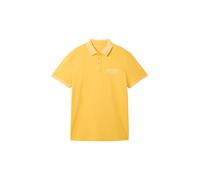 TOM TAILOR T-Shirt jaune / blanc, Taille M