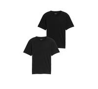 TOM TAILOR T-shirt lot de 2 noir | L