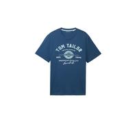 TOM TAILOR T-Shirt pour Homme, 26779 - Bleu Nuit, M