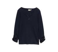 Tom Tailor Henley Long Sleeve T-shirt Bleu M Femme