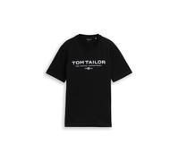 TOM TAILOR T-Shirt noir / blanc, Taille XXL