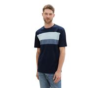 TOM TAILOR T-Shirt pour Homme, 10668 - Sky Captain Blue., M