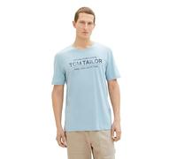 TOM TAILOR T-Shirt pour Homme, 26298 - Calm Cloud Blue, M