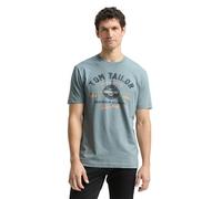 Tom Tailor T-Shirt pour Homme, 27475 - Gris Menthe, L