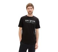 TOM TAILOR T-Shirt pour Homme, 29999 - Noir., M