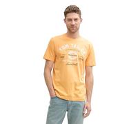 TOM TAILOR 1037735 T-Shirt, 37103-Peachy Orange, L Hommes