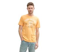 TOM TAILOR 1037735 T-Shirt, 37103-Peachy Orange, L Hommes
