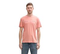 TOM TAILOR T-Shirt pour Homme avec imprimé 1037803, 12642 - Hazy Coral Rose, XL