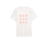 TOM TAILOR T-shirt rose / blanc, Taille XS