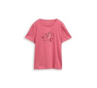 TOM TAILOR T-shirt rouge cerise / melon, Taille L