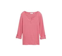 Tom Tailor Henley Long Sleeve T-shirt Rose L Femme