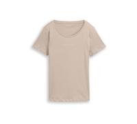 TOM TAILOR T-shirt taupe / argent, Taille XL