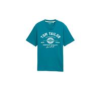 TOM TAILOR 1037735 T-Shirt, 11037-dark Bottle Green, L Hommes