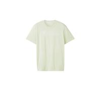 TOM TAILOR T-Shirt vert clair / blanc, Taille XL