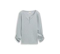 Tom Tailor Shirt femme 1024036 vert/offwhite à rayures XL