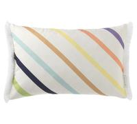 TOM TAILOR TT Housse de coussin Frangée Diagonale multicolore - 30 x 50 cm Multicolore 30 x 50 cm