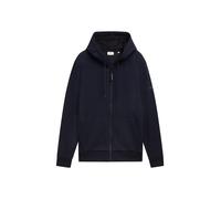 TOM TAILOR Veste de survêtement bleu foncé, Taille S