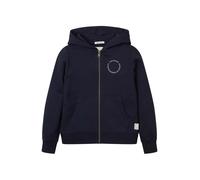 TOM TAILOR Veste de survêtement marine / blanc, Taille 152