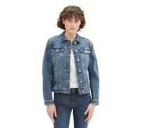 Tom Tailor Veste en jean Authentic Bleu Femme Taille L