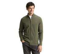 TOM TAILOR Veste en Tricot pour Homme, 39401 - Mélange de Feuilles de thé, L