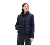 TOM TAILOR Veste Matelassée À Col Montant et Poches Doudoune Femme
