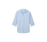 Tom Tailor Women + Chemisier bleu clair, Taille XXL