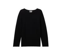Tom Tailor Women + Pull-over noir, Taille XXXL