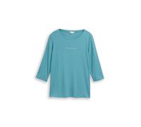 Tom Tailor Women + T-shirt turquoise, Taille XXXL